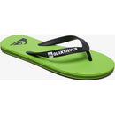 Quiksilver Molokai Flip-Flop Sandal Black/Green/Black