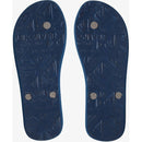 Quiksilver Molokai Flip-Flop Sandal Grey/Grey/White