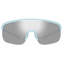 Smith Optics Trackstand Sports Sunglasses Matte Powder Blue / ChromaPop Platinum Mirror