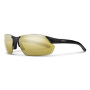 Smith Optics Parallel Max Sports Sunglasses Matte Black / Gold Mirror Carbonic Polarized