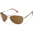 Suncloud Optics Patrol Sunglasses Gold / Polar Brown