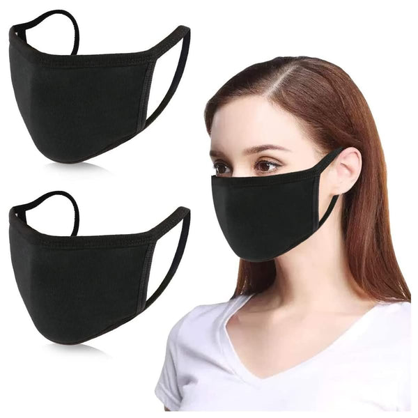 KISSBUTY 2 Pack Mouth Mask Teens and Womens Anti Dust Face Mask