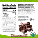 Orgain Organic Plant Based Protein Powder Creamy Chocolate Fudge