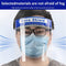 Wirezoll Safety Reusable Face Shield Transparent