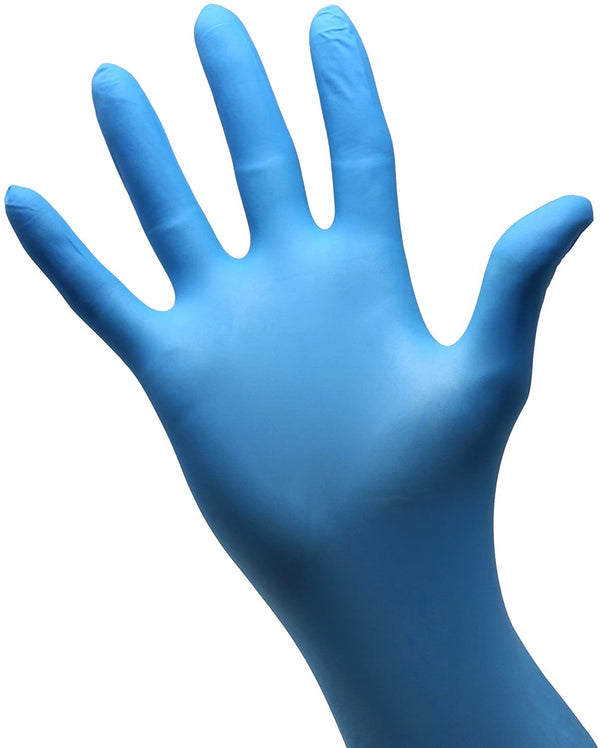 Safeguard Nitrile Disposable Gloves Blue #color_Blue