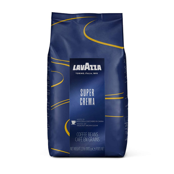 Lavazza Super Crema Whole Bean Coffee Blend