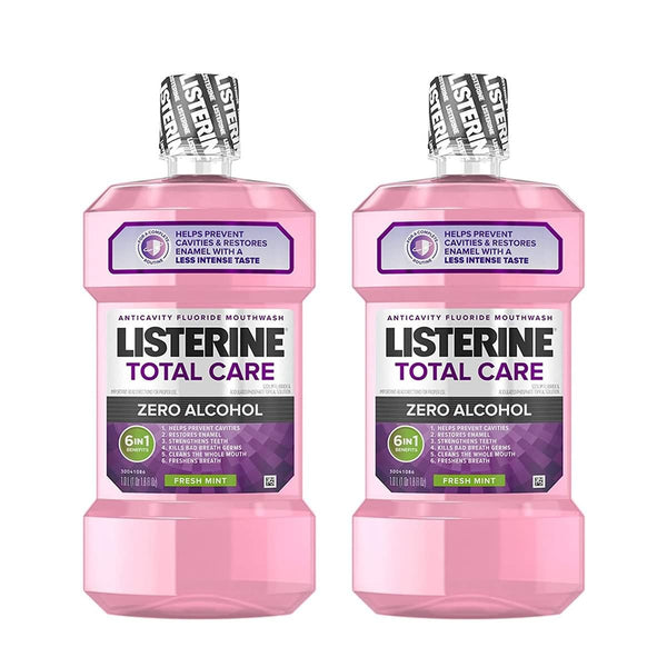 Listerine Total Care Alcohol-Free Anticavity Mouthwash