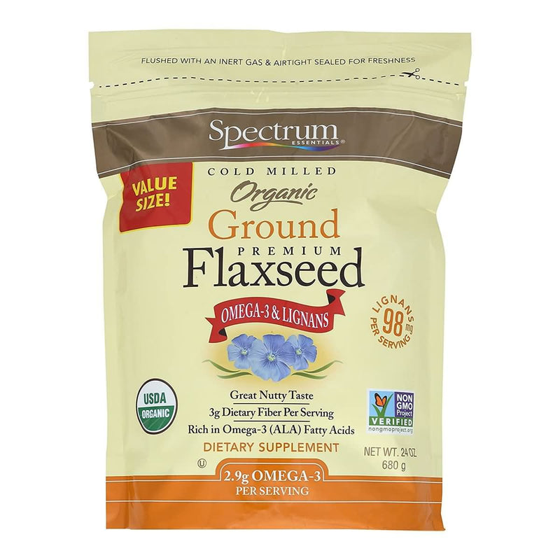 Spectrum Essentials Organic Ground Flaxseed