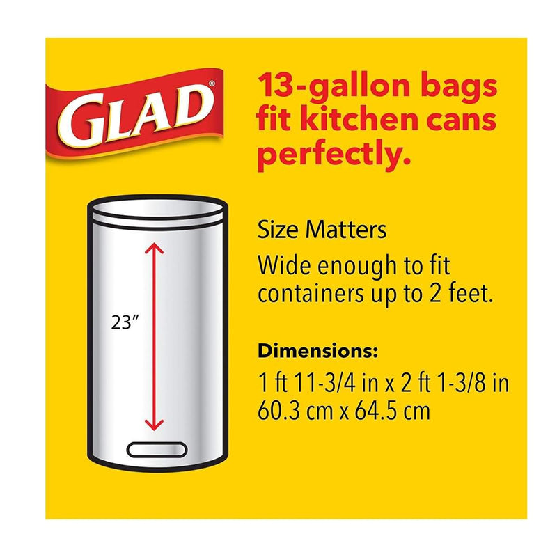 Glad Tall Kitchen Trash Bags