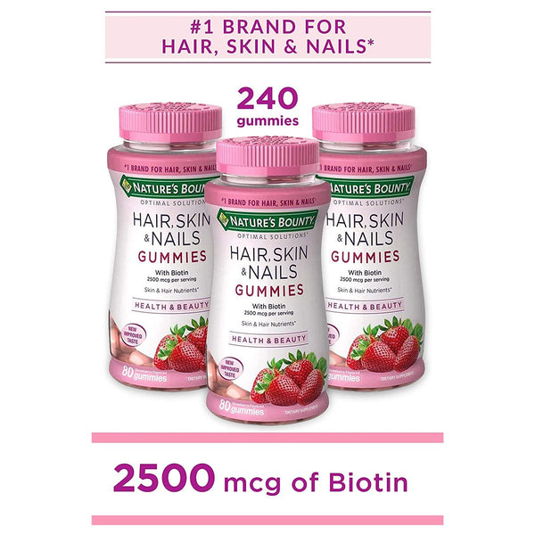 Nature's Bounty Hair Skin and Nails Vitamins