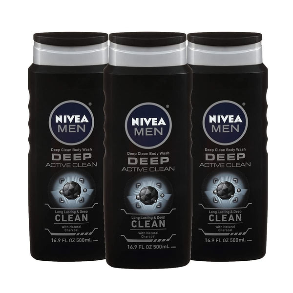 NIVEA Men DEEP Active Clean Body Wash