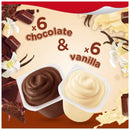 Snack Pack Chocolate and Vanilla Pudding Cups Family Pack