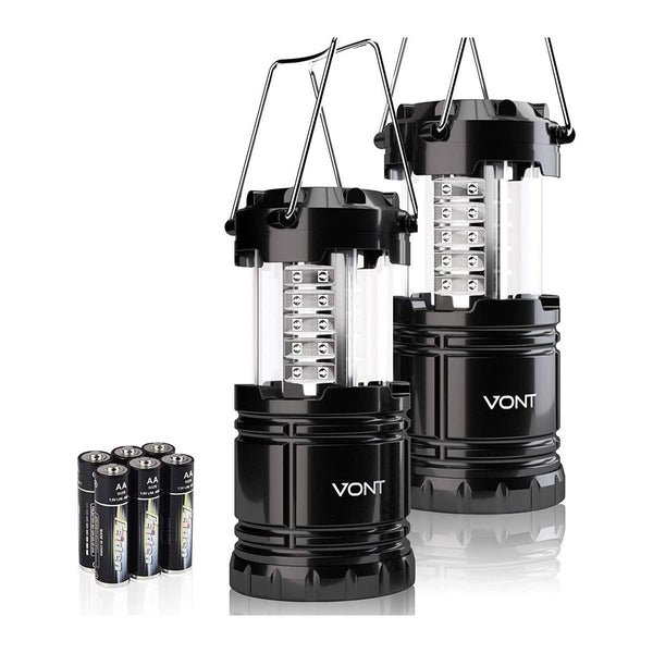 Vont 2 Pack LED Camping Lantern