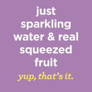 Spindrift Blackberry Flavored Sparkling Water