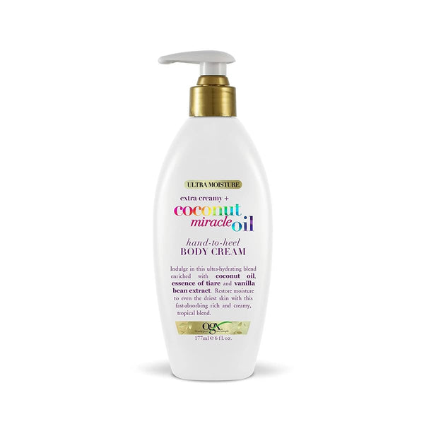 OGX Extra Creamy + Coconut Miracle Oil Hand-to-Heel Body Cream