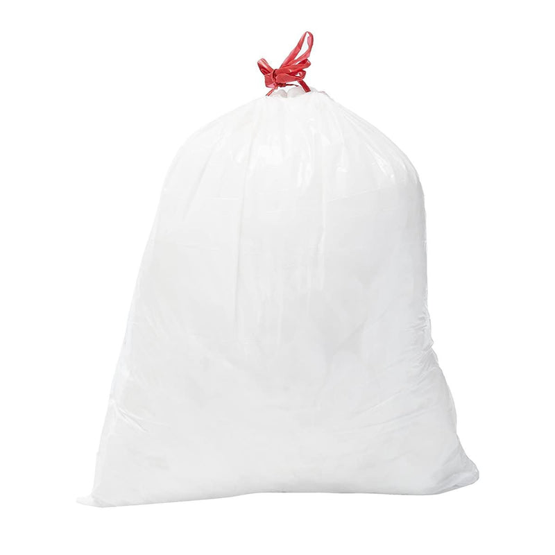 Amazon Brand - Solimo Tall Kitchen Drawstring Trash Bags