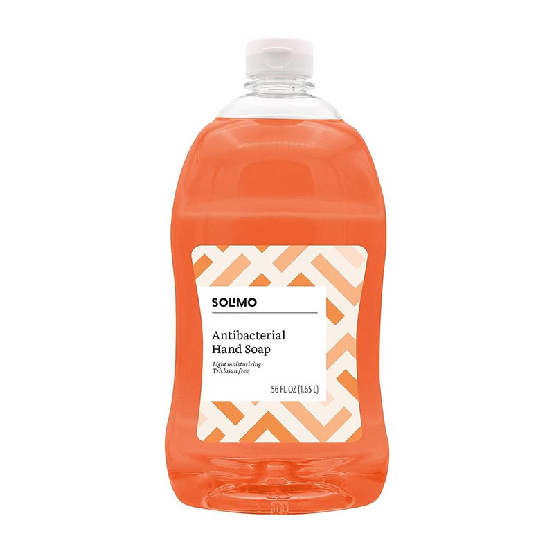 Amazon Brand - Solimo Antibacterial Liquid Hand Soap Refill
