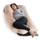 PharMeDoc Pregnancy Pillow, U-Shape Full Body Pillow and Maternity Support