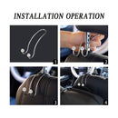 SAVORI Auto Hooks Bling Car Hangers