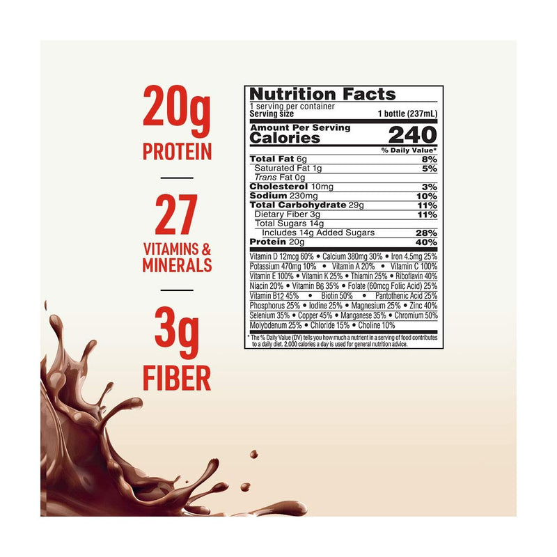 BOOST High Protein with Fiber Complete Nutritional Drink