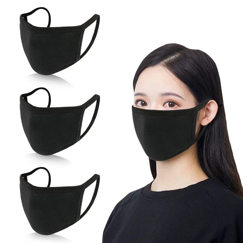 KISSBUTY 3 Pack Unisex Anti Dust Face Mouth Mask