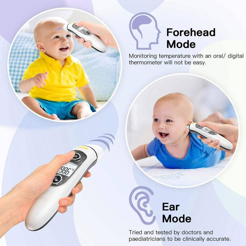 Baby Thermometer, Thermometer for Fever Ear and Forehead