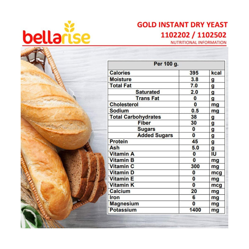 Bellarise (Gold) Instant Dry Yeast