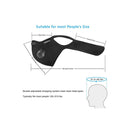 kungfuren 3 Sets Sports Cycling Masks with Activated Carbon Filter