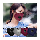 Face Bandanas Breathing valve With Activated Carbon Filter