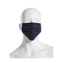 Reusable Pleated Woven Fabric Face Masks