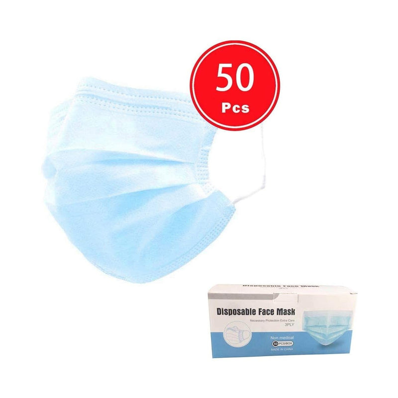 Ecnobia 3 Ply Non-Woven Disposable Face Bandanas