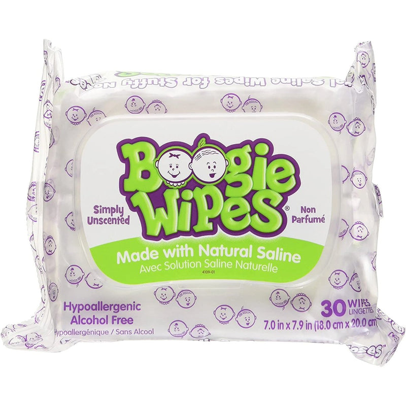 Boogie Unscented Wet Wipes White
