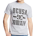 DC Bevel Men's Short-Sleeve Shirts Heather Grey #color_Heather Grey