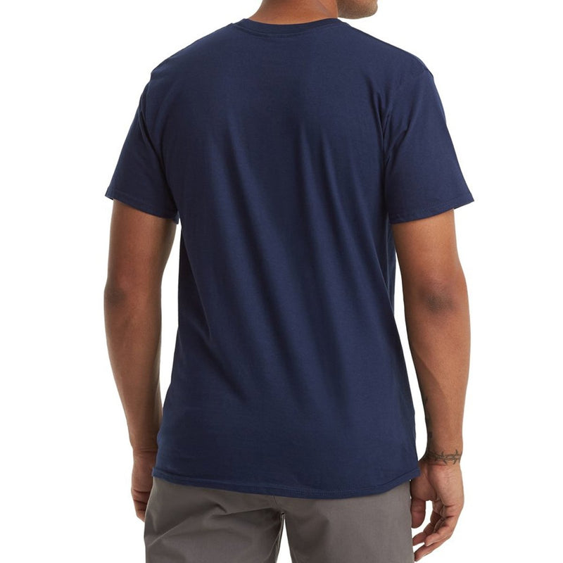 DC Circle Star Men's Short-Sleeve Shirts Black Iris / DC Wheat