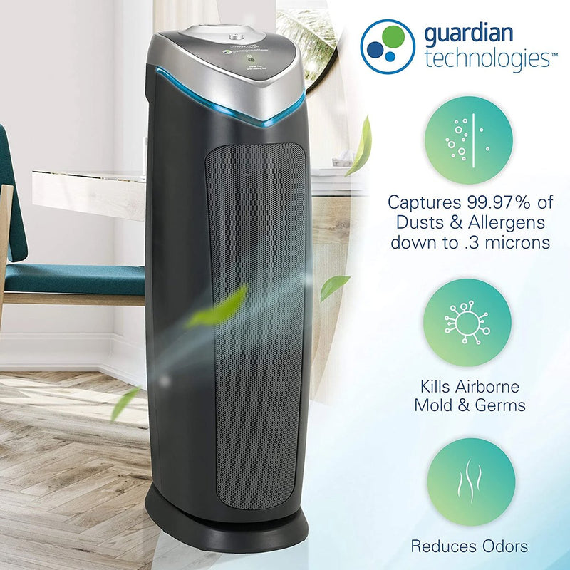 Germ Guardian True HEPA Filter Air Purifier Black