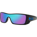 Oakley Batwolf Sunglasses Polished Black / Prizm Sapphire #color_Polished Black / Prizm Sapphire