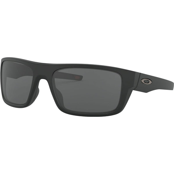 Oakley Drop Point Sunglasses Matte Black / Grey #color_Matte Black / Grey