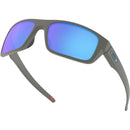 Oakley Drop Point Sunglasses Matte Dark Grey / Prizm Sapphire Polarized
