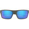 Oakley Drop Point Sunglasses Matte Dark Grey / Prizm Sapphire Polarized