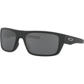 Oakley Drop Point Sunglasses Matte Black / Prizm Black Polarized #color_Matte Black / Prizm Black Polarized