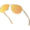 Oakley Feedback Sunglasses Polished Gold / Prizm Rose Gold Polarized