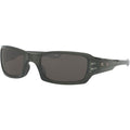 Oakley Fives Squared Sunglasses Grey Smoke / Warm Grey #color_Grey Smoke / Warm Grey