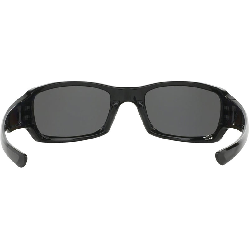 Oakley Fives Squared Sunglasses Polished Black / Black Iridium Polarized