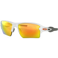 Oakley Flak 2.0 XL Sunglasses Polished White / Fire Iridium #color_Polished White / Fire Iridium