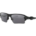 Oakley Flak 2.0 XL Sunglasses Polished Black / Prizm Black Polarized #color_Polished Black / Prizm Black Polarized
