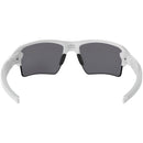 Oakley Flak 2.0 XL Sunglasses Polished White / Prizm Black Polarized