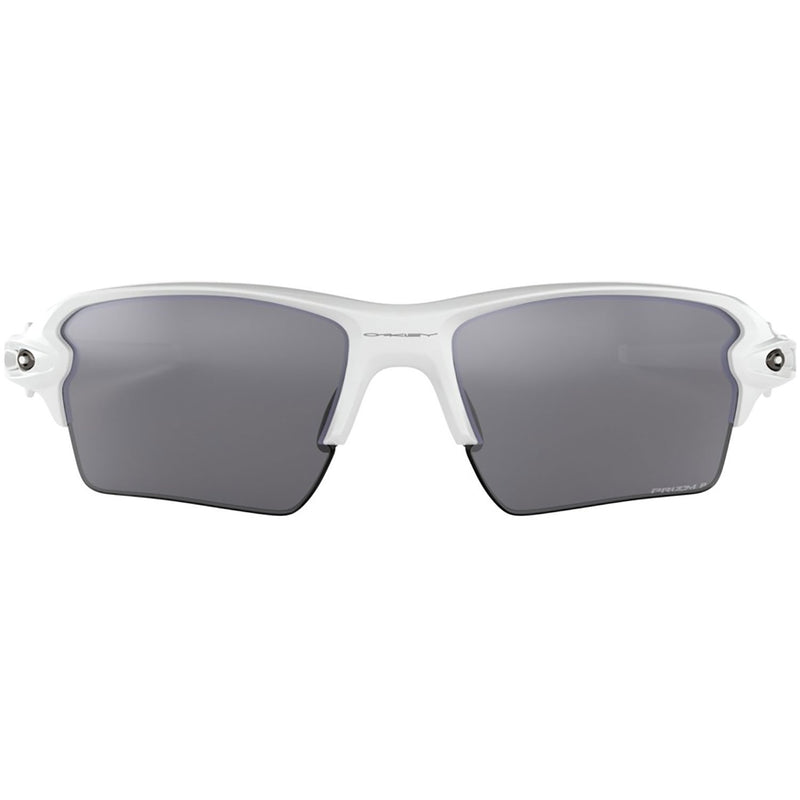 Oakley Flak 2.0 XL Sunglasses Polished White / Prizm Black Polarized