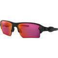 Oakley Flak 2.0 XL Sunglasses Polished Black / Prizm Field #color_Polished Black / Prizm Field