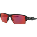 Oakley Flak 2.0 XL Sunglasses Matte Black / Prizm Trail Torch #color_Matte Black / Prizm Trail Torch