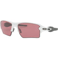Oakley Flak 2.0 XL Sunglasses Polished White / Prizm Dark Golf #color_Polished White / Prizm Dark Golf